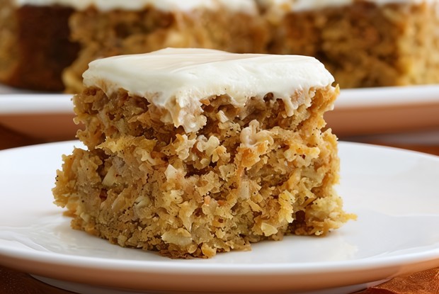 Пирог морковный