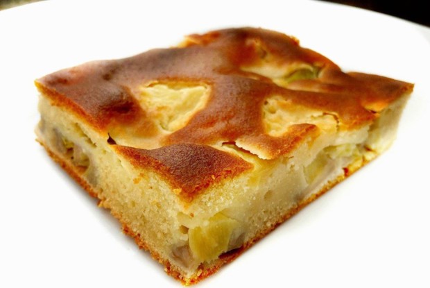 Пирог с ананасами на рисовой муке