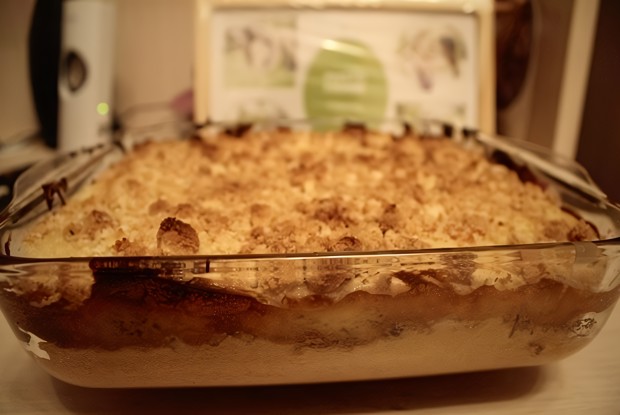 Пирог с ежевикой