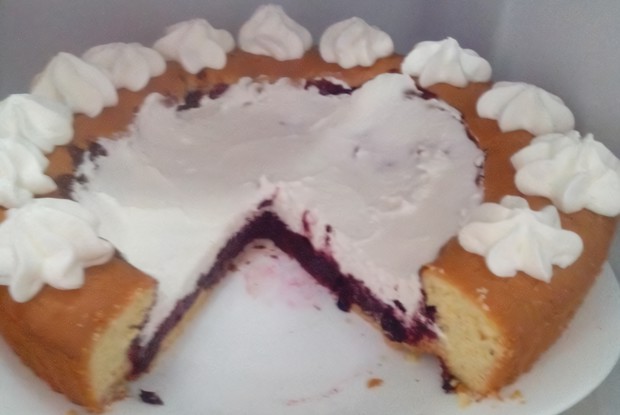 Пирог с грушевой начинкой