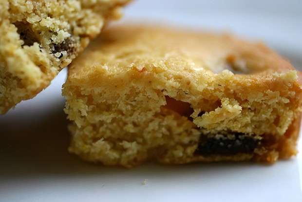 Пирог с инжиром, виски и орехами