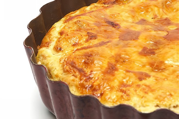 Пирог с камамбером