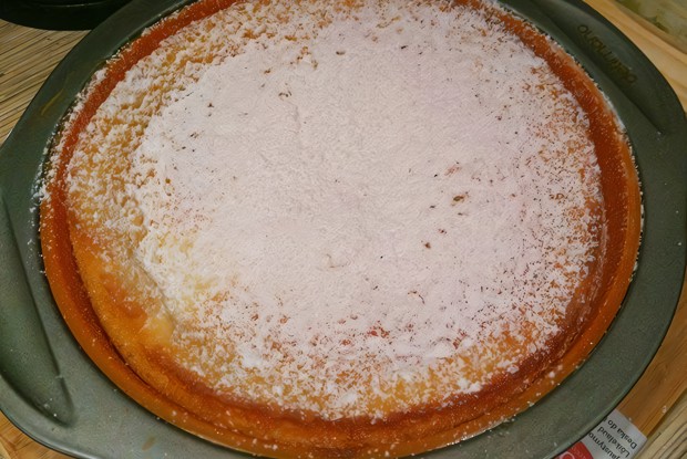 Пирог с лимоном и сыром Филадельфия