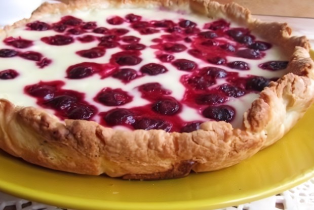 Пирог с вишней