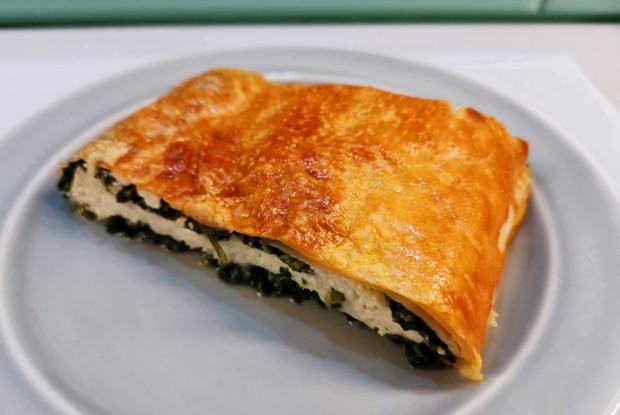 Пирог со шпинатом