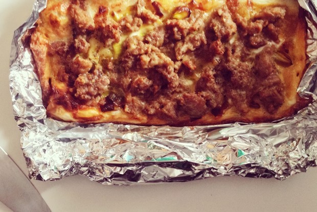 Пирог со свининой