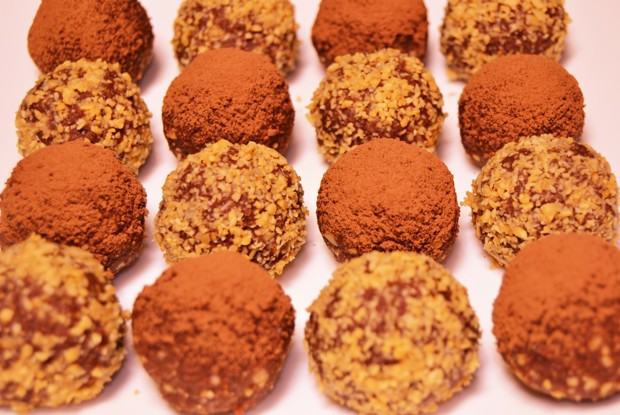 Пирожное картошка с арахисом