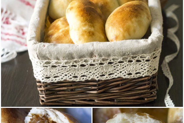 Пирожки с квашеной капустой