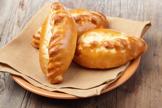 Пирожки с рикоттой и грибами