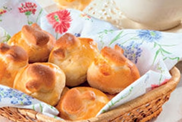 Пирожки с ветчиной и грибами