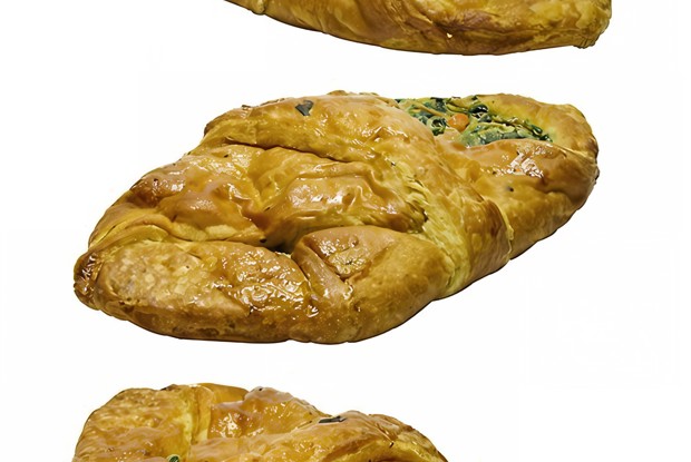 Пирожки со шпинатом