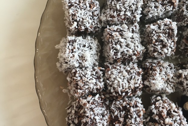 Пирожные Ламингтон