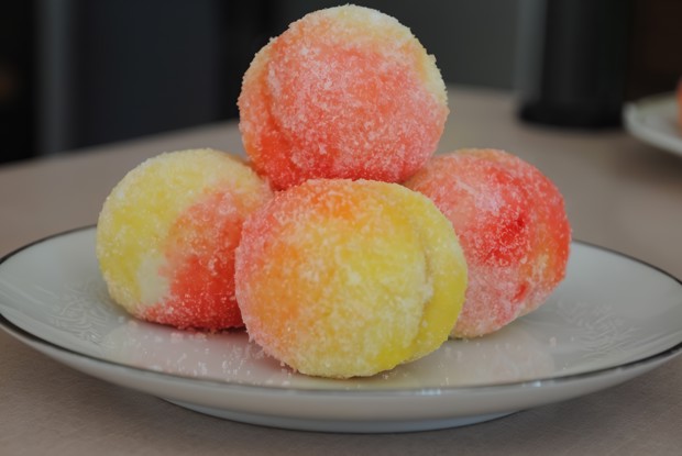 Пирожные «Персики»