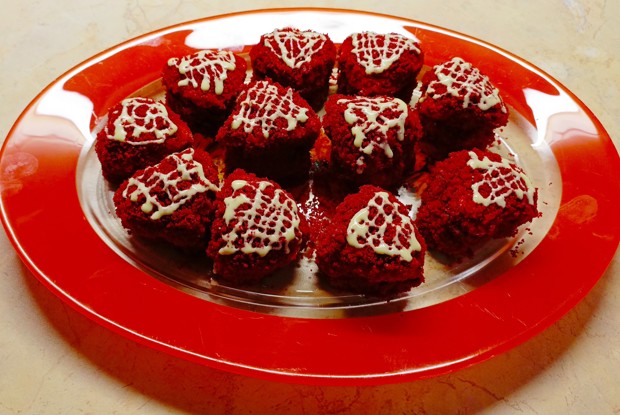 Пирожное «Красный бархат»