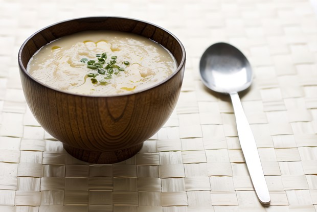 Пюре из цветной капусты и сметаны