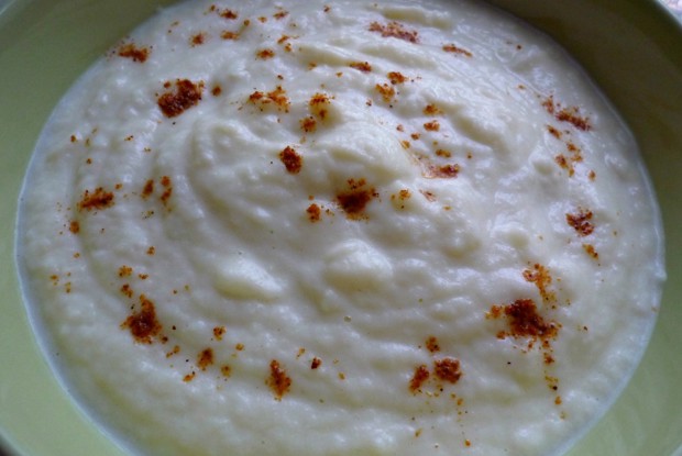 Пюре из цветной капусты с сыром