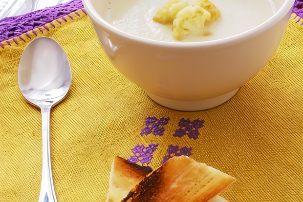 Пюре из цветной капусты со сметаной