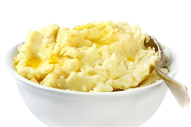 Пюре из картофеля и фенхеля с розмариновым маслом