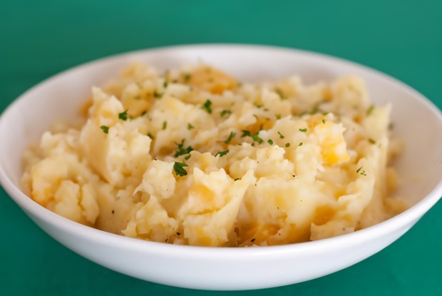 Пюре из картофеля и репы