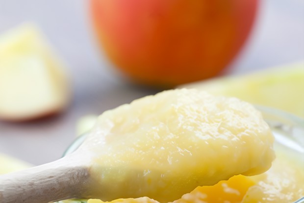 Пюре из пастернака с яблоками