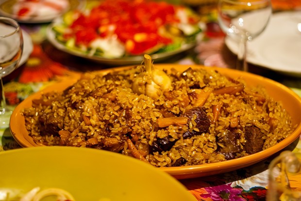 Плов с бараниной в духовке