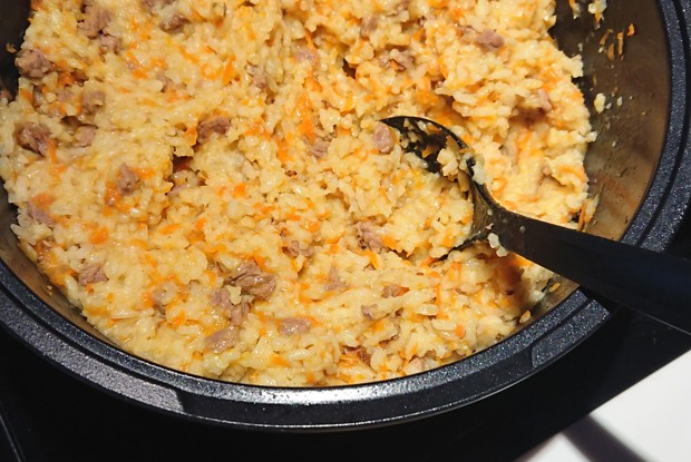 Плов с говядиной и барбарисом