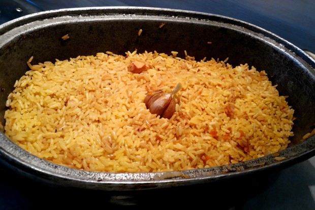 Плов с курицей и барбарисом