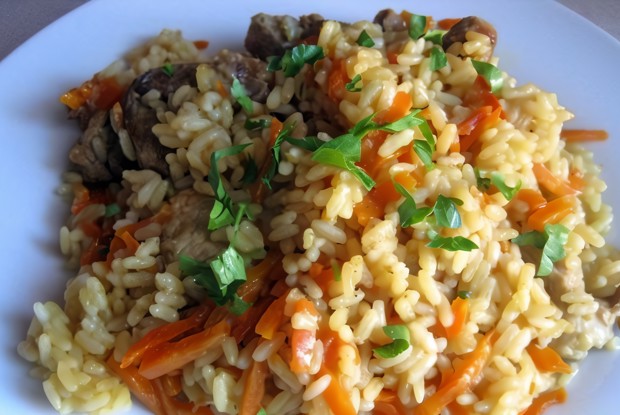 Плов со свининой