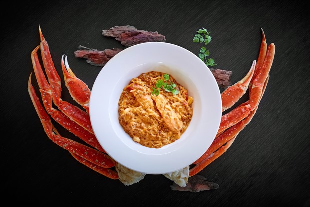 Полба с крабом