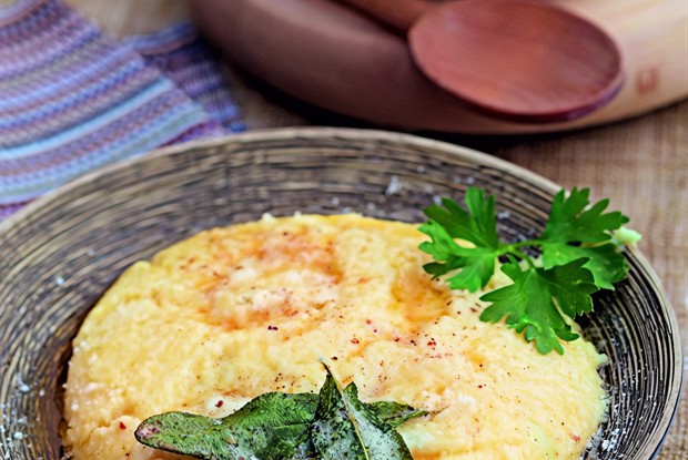 Полента таранья по рецепту Валентино Бонтемпи