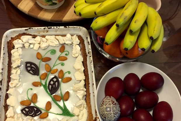 Польский пасхальный пирог мазурек