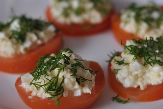 Помидоры алькас с сыром
