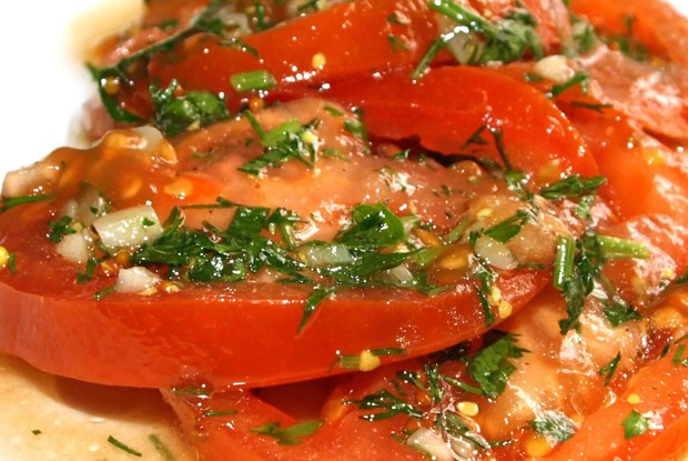 Помидоры, маринованные по-итальянски