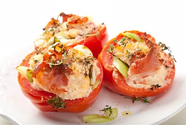 Помидоры с рикоттой