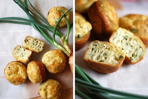 Порционные омлетики в духовке