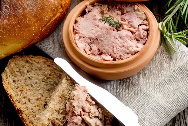 Порционный утиный паштет