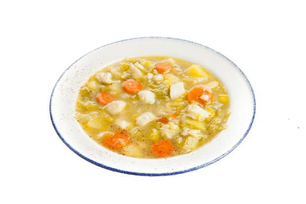 Рыбный суп поррусальда кон бакалао