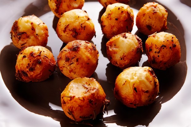 Португальские пышки с соленой треской