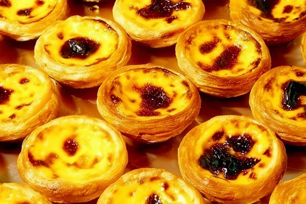 Португальское пирожное с заварным кремом