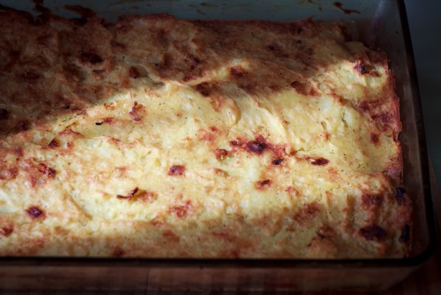 Постная запеканка с овощами и специями