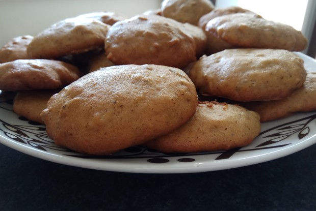 Постное печенье с тыквенным пюре