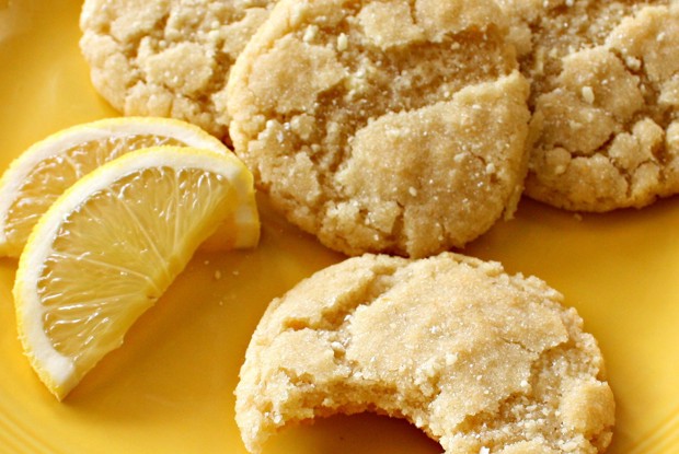 Постное (веганское) лимонное печение