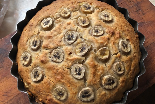 Постные банановые кексы