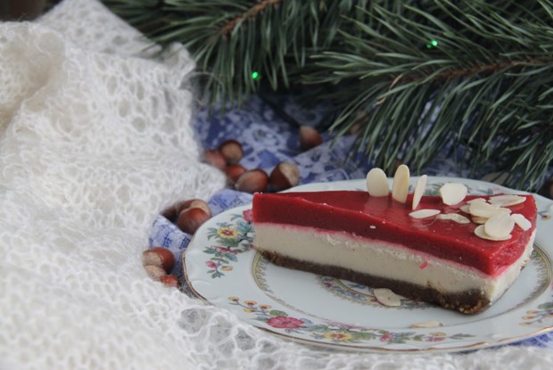 Постный ореховый торт