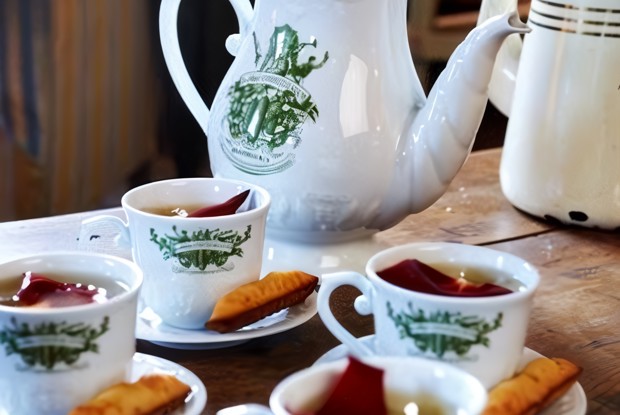 Праздничный горячий пунш в колониальном стиле