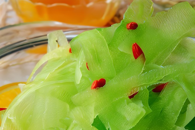 Пряная закуска из арбузных корок