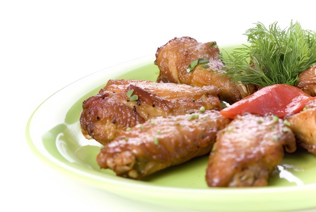 Пряные куриные крылышки