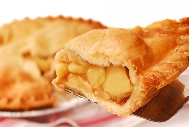 Пряный пирог с яблоками и мёдом