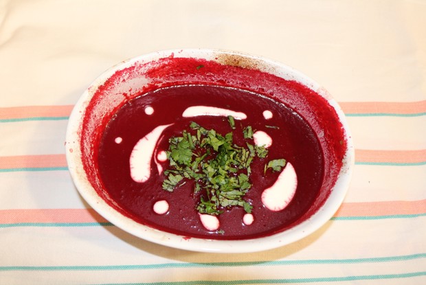 Пряный свекольный суп