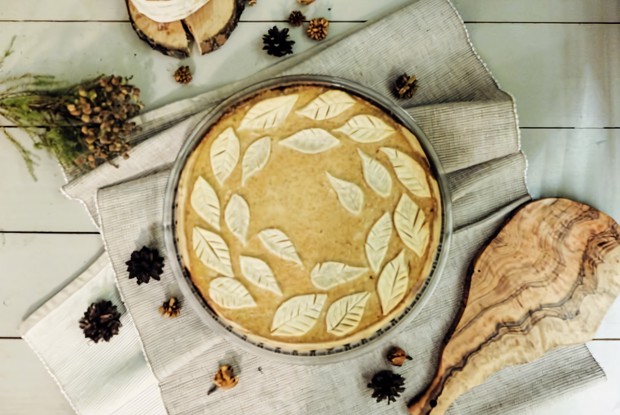 Пряный тыквенный пирог